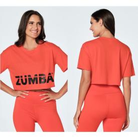 Zumba The World Is Our Dance Floor Crop Top - Oatmeal / Black / White –  Natysports