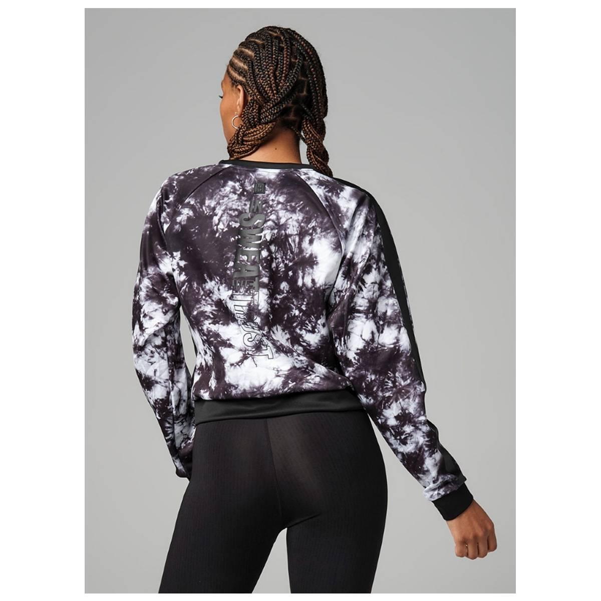 Strong ID Tie-Dye Crop Pullover