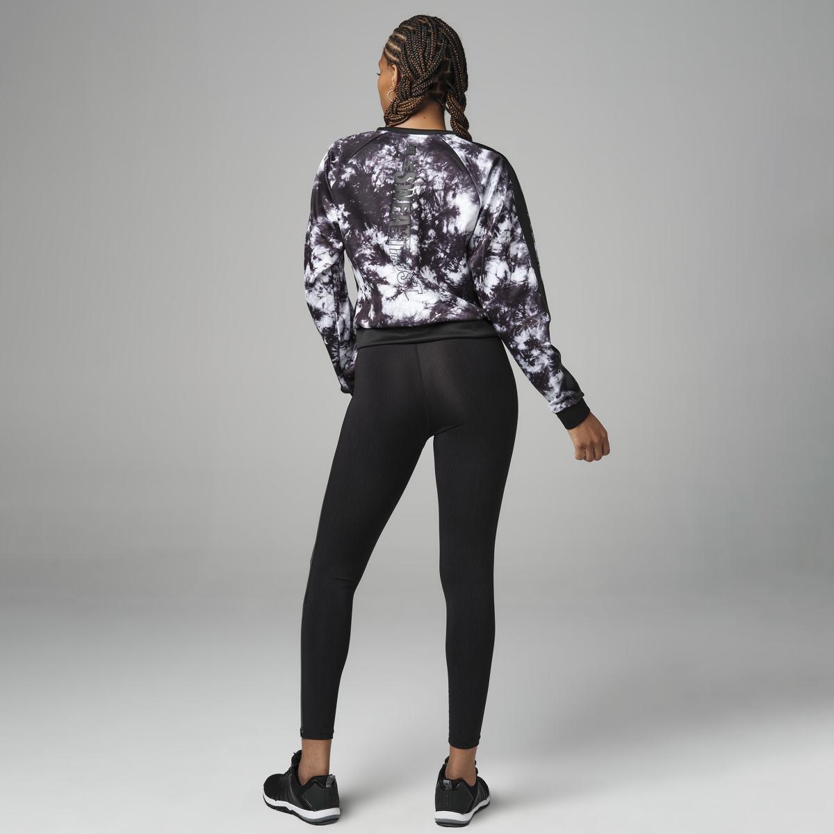 Strong ID Tie-Dye Crop Pullover