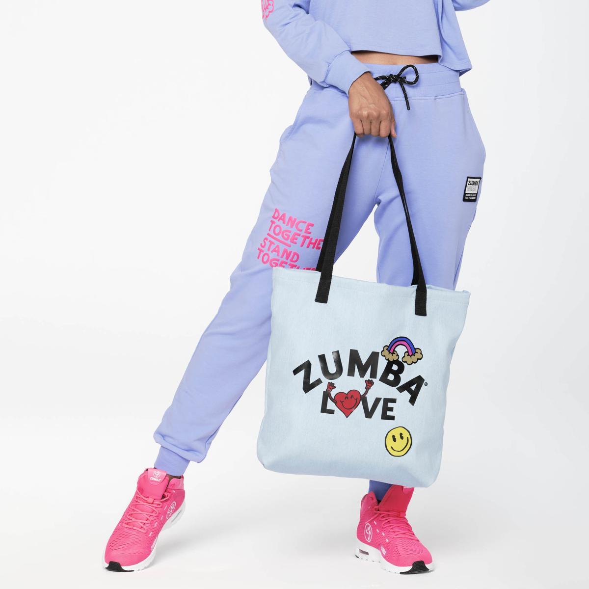 Zumba Love Denim Tote Bag