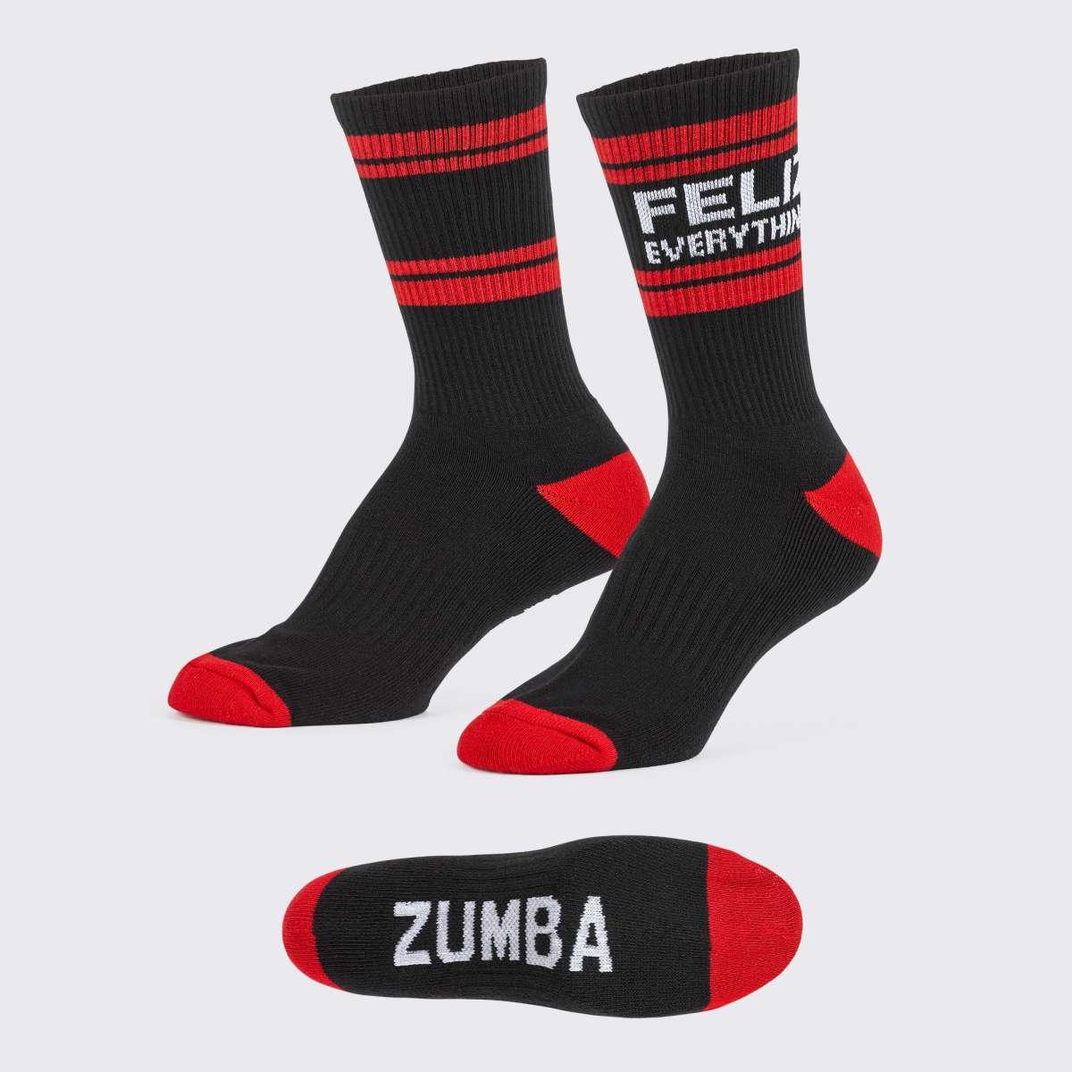 Feliz Everything Zumba High Socks