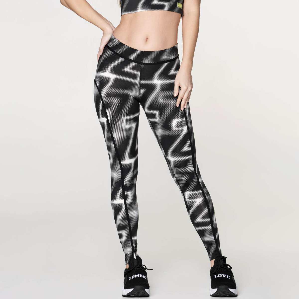 Zumba Energy Piped Ankle Leggings