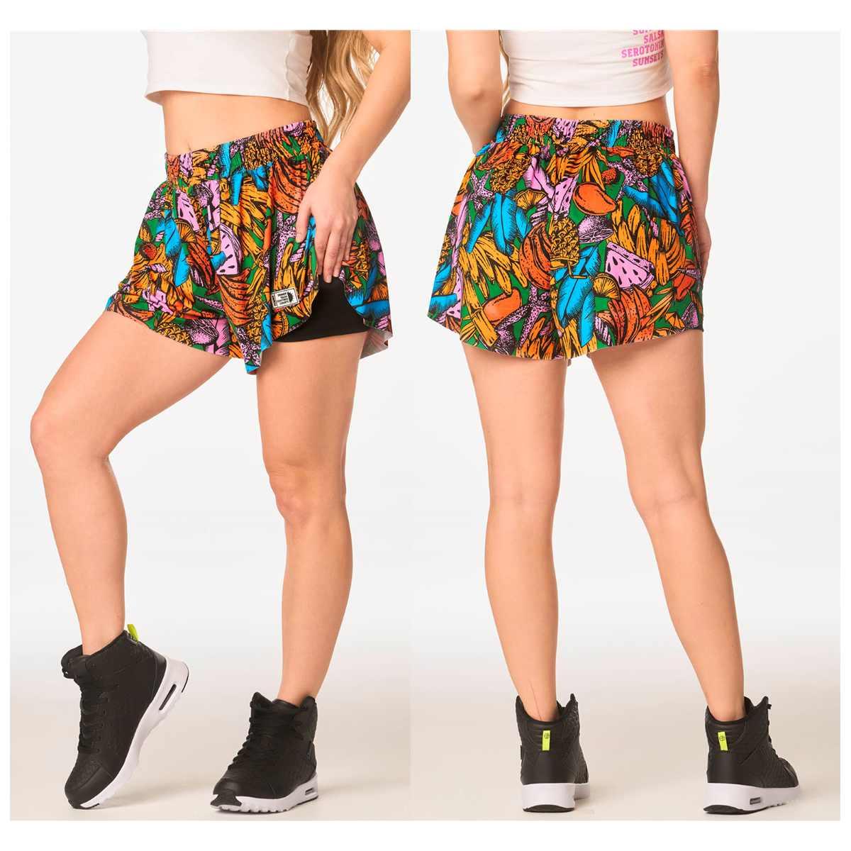 Zumba Tropics Flowy Shorts