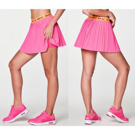 Zumba Chillin' Pleated Skort