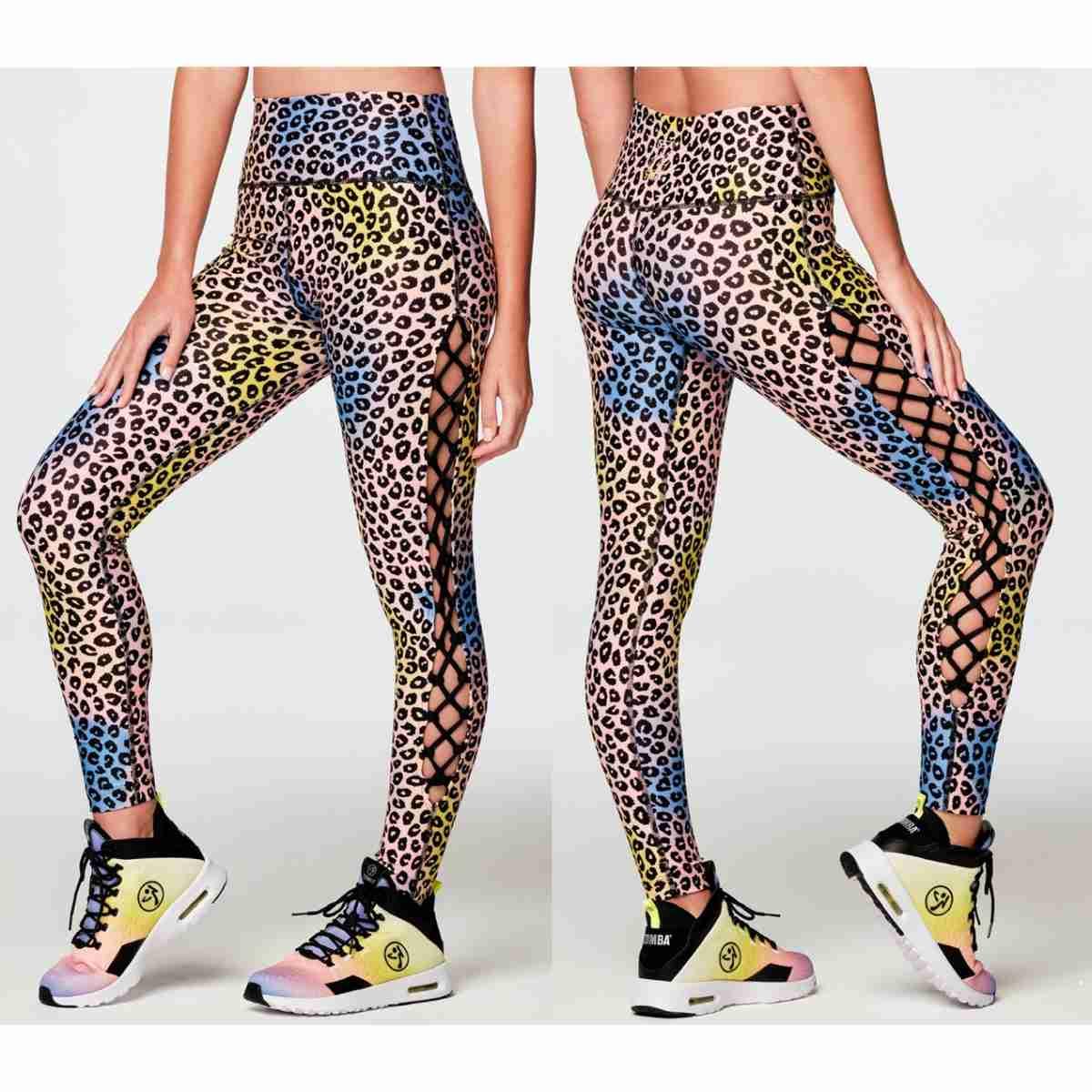 Roller Glam High Waisted Laced Up Ankle Leggings