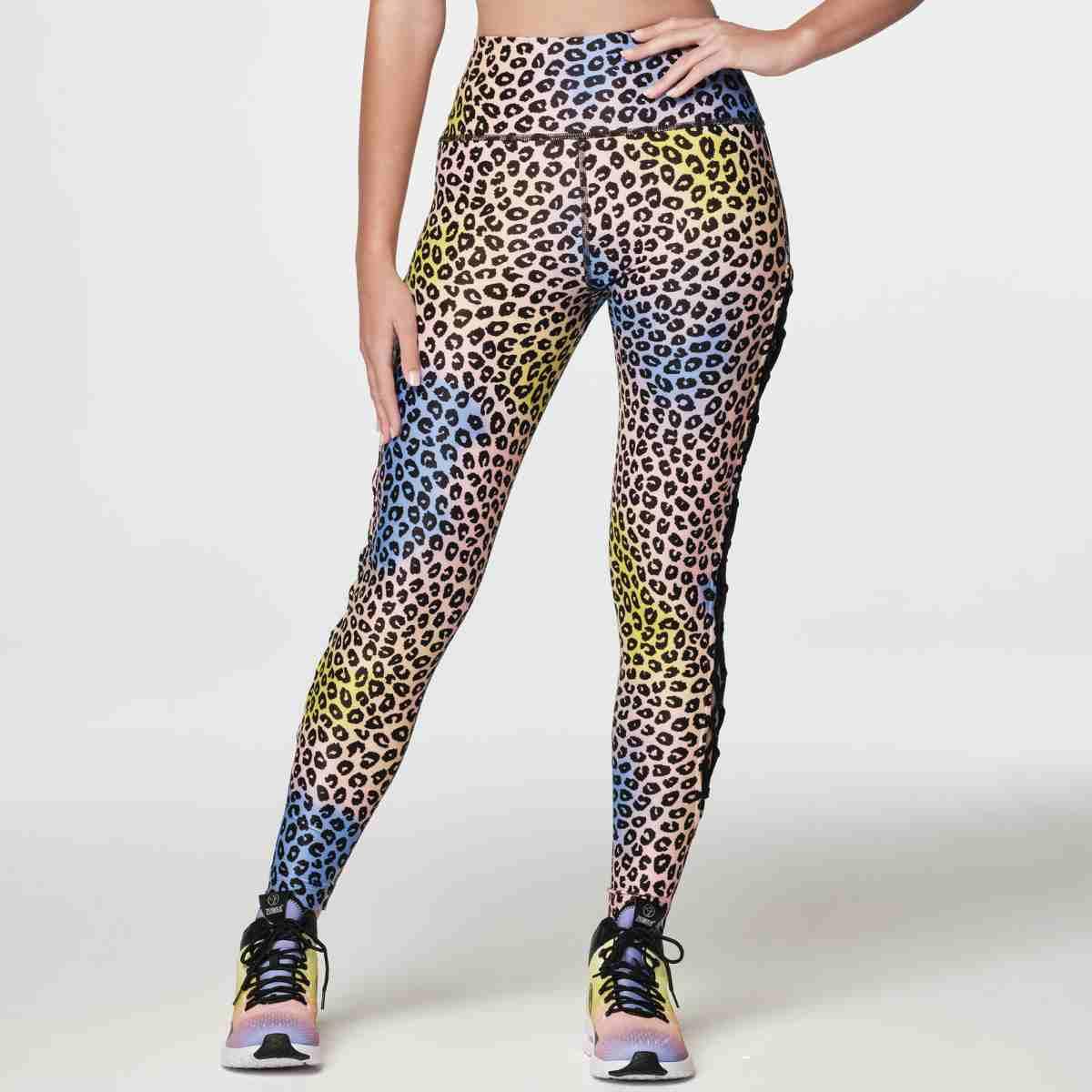 Roller Glam High Waisted Laced Up Ankle Leggings