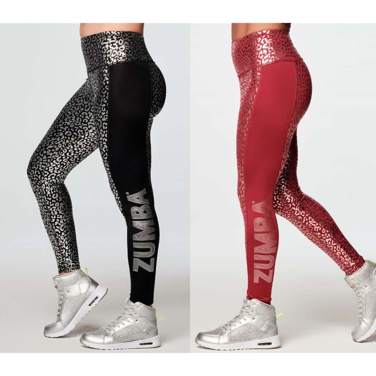 Glow With The Flow High Waisted Foil Leggings