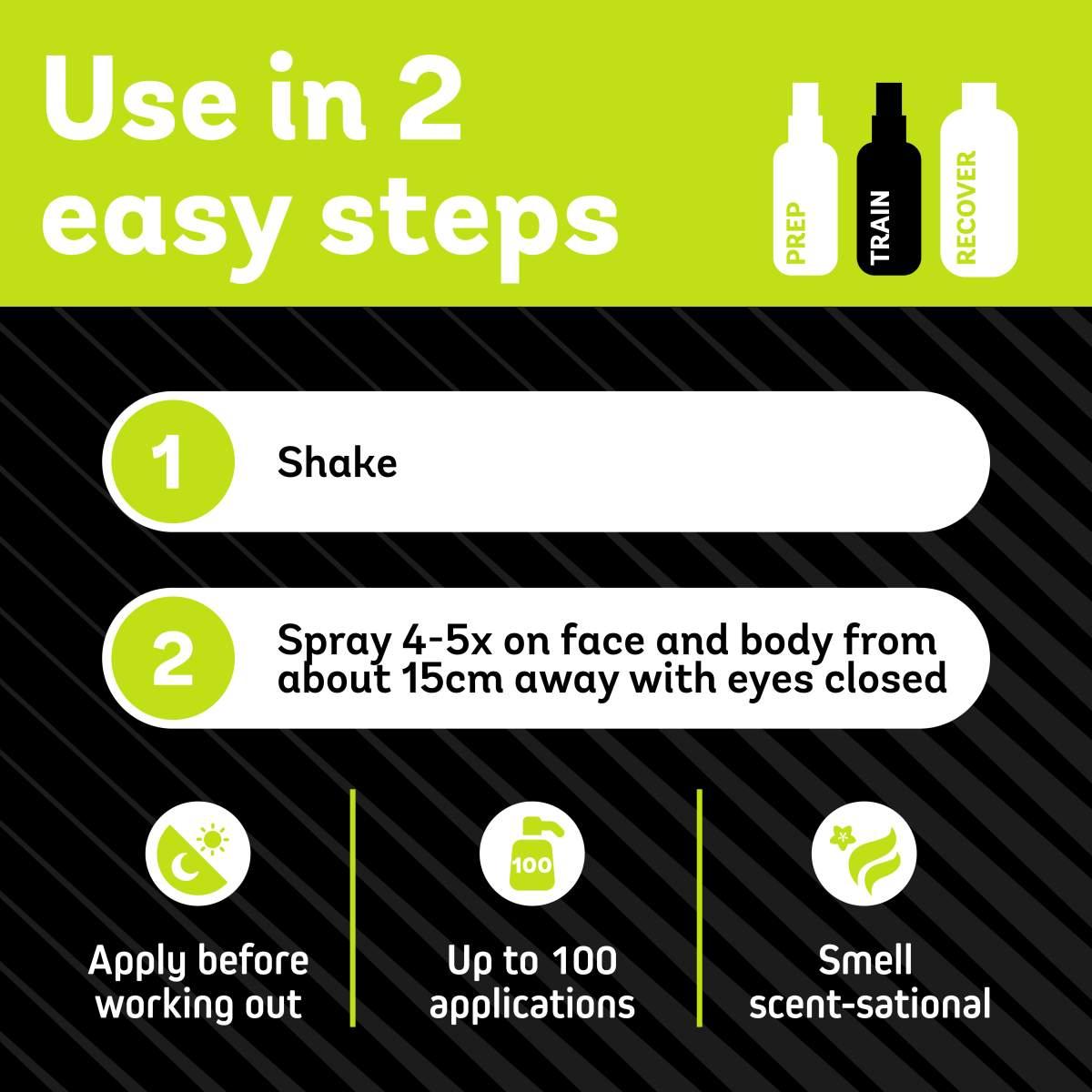 Zumba - Sweat Protection Spray (Chill Vibes Only) 150 EU