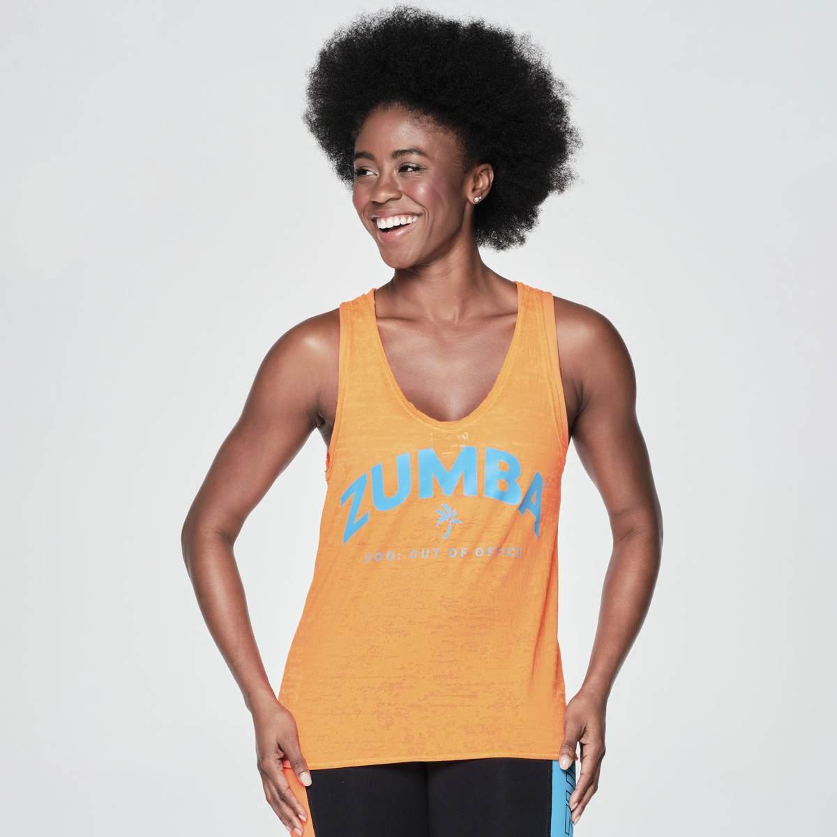 Zumba Vacay V-Neck Tank