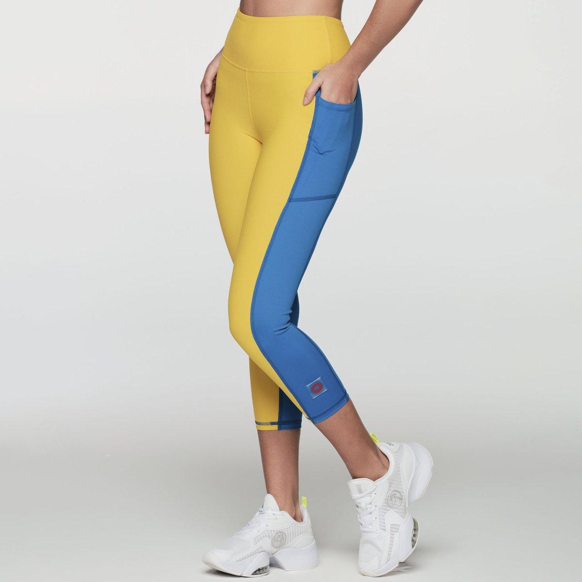 Zumba Bold High Waisted Crop Leggings