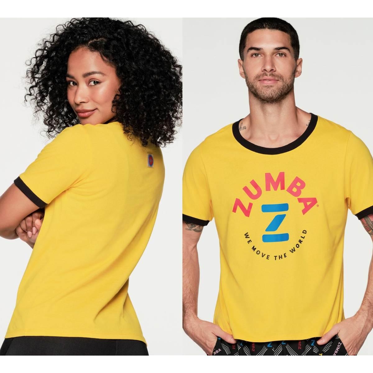 Zumba Retro Ringer Tee