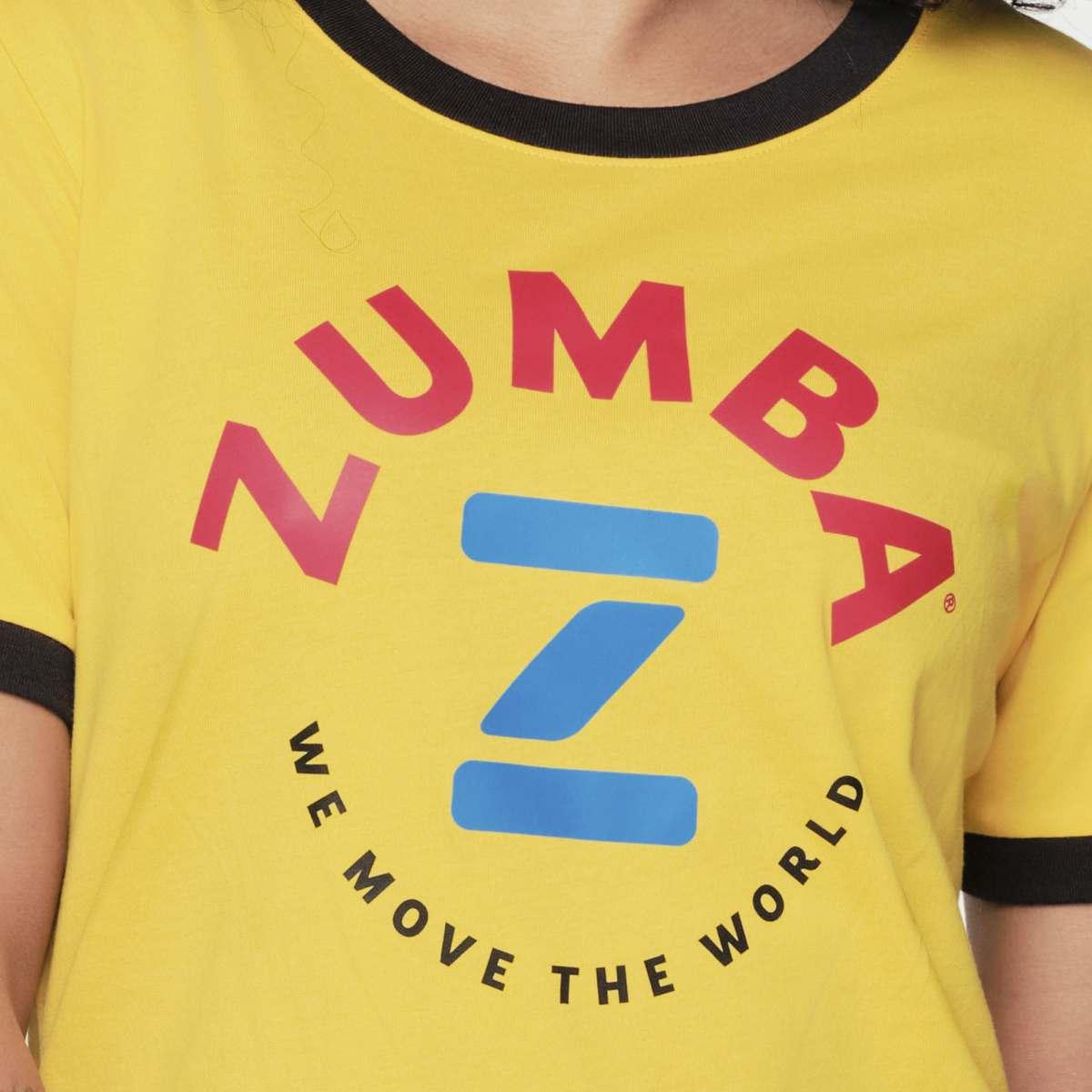 Zumba Retro Ringer Tee