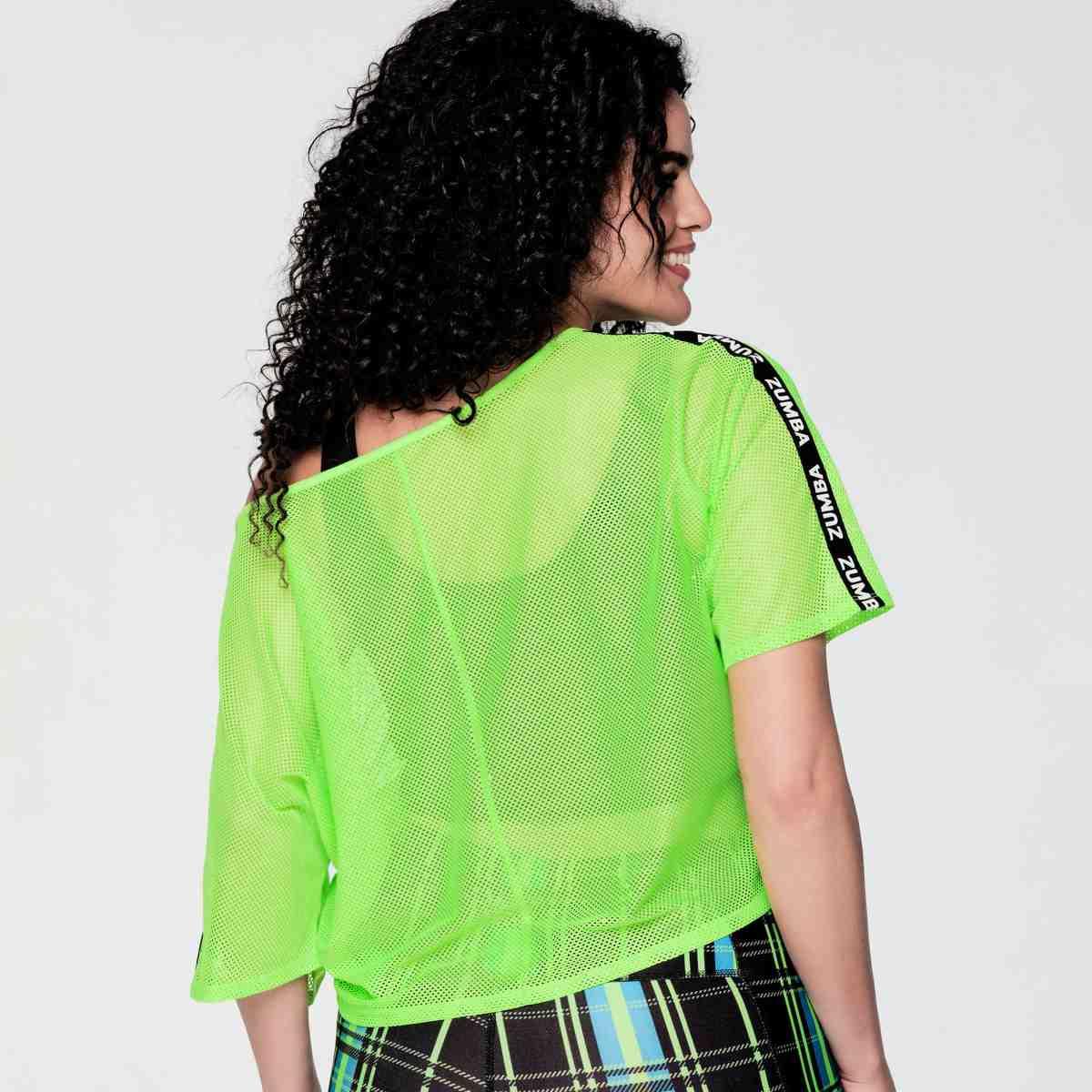 Zumba Too Cool Mesh Top