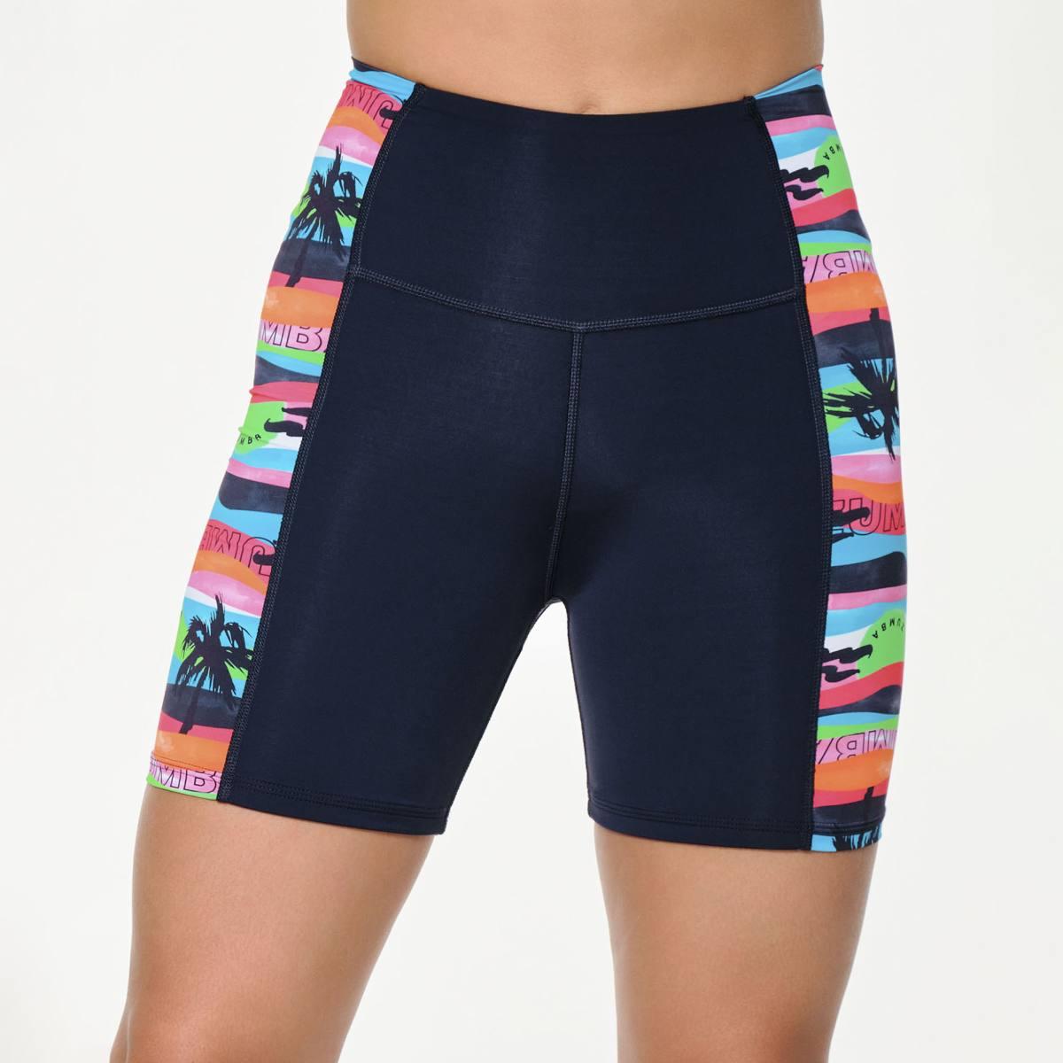 Zumba Sun And Swim Biker Shorts