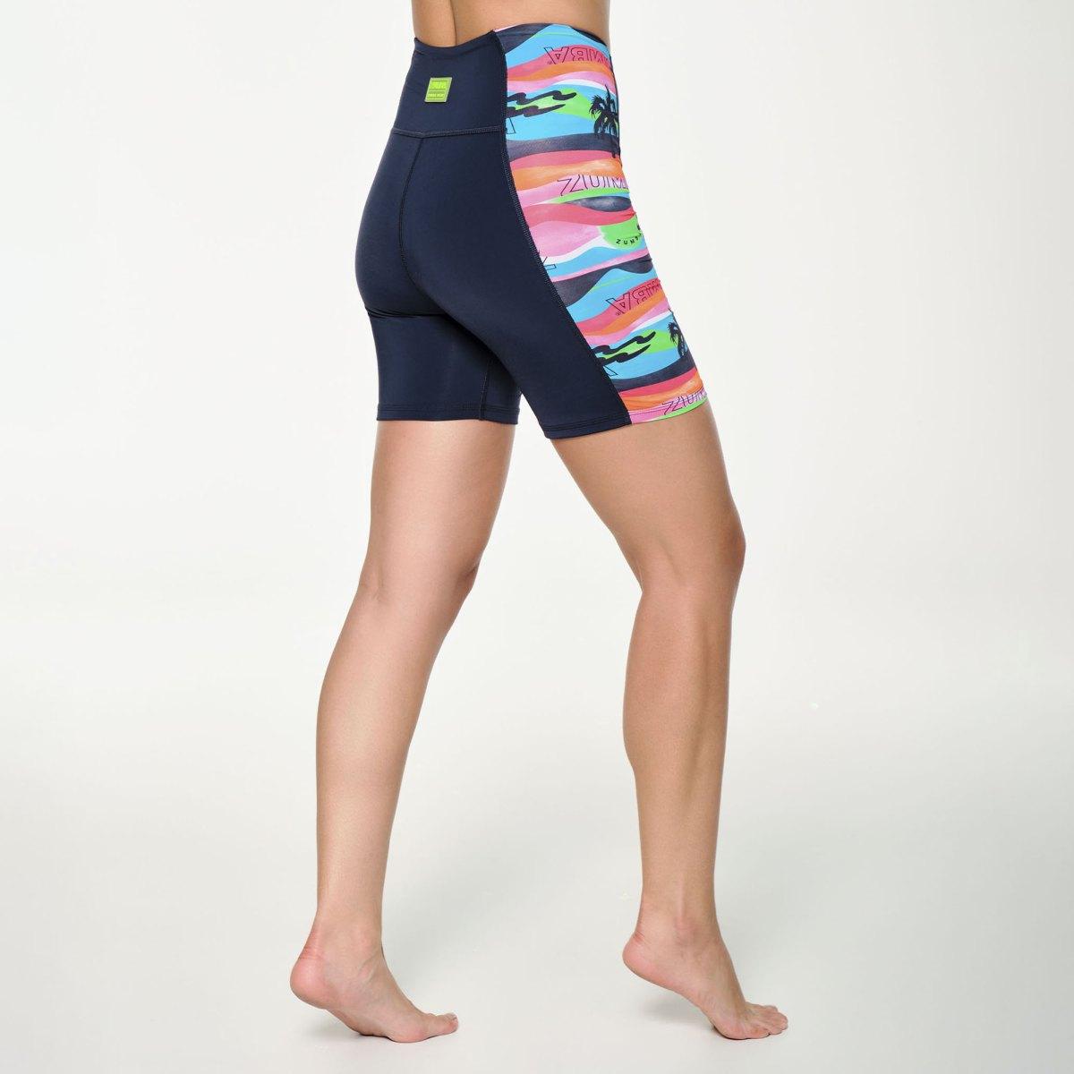 Zumba Sun And Swim Biker Shorts