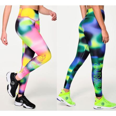 Zumba Tropidelic High Waisted Ankle Leggings