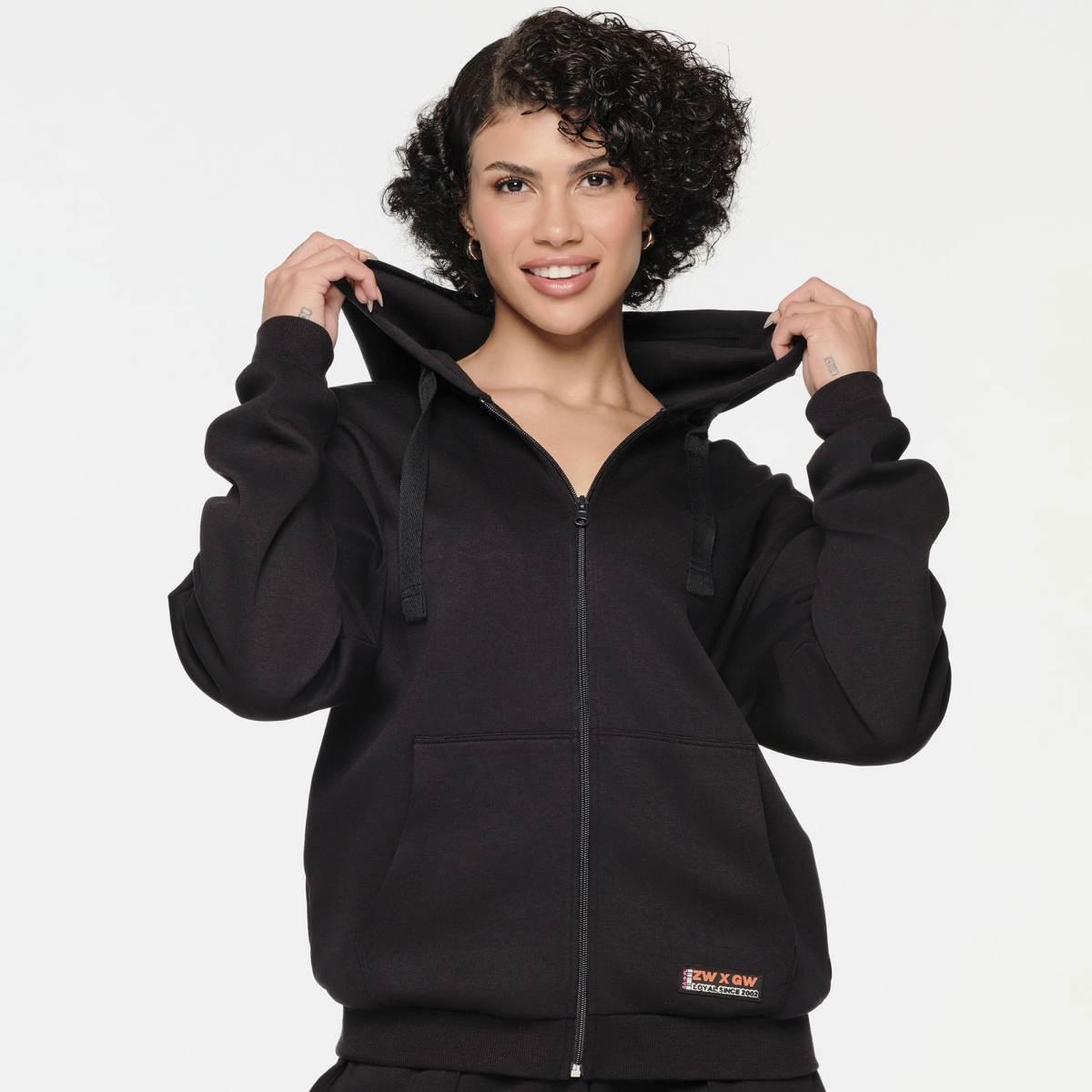 ZW X GW Zip Up Jacket With Oversized Hoodie