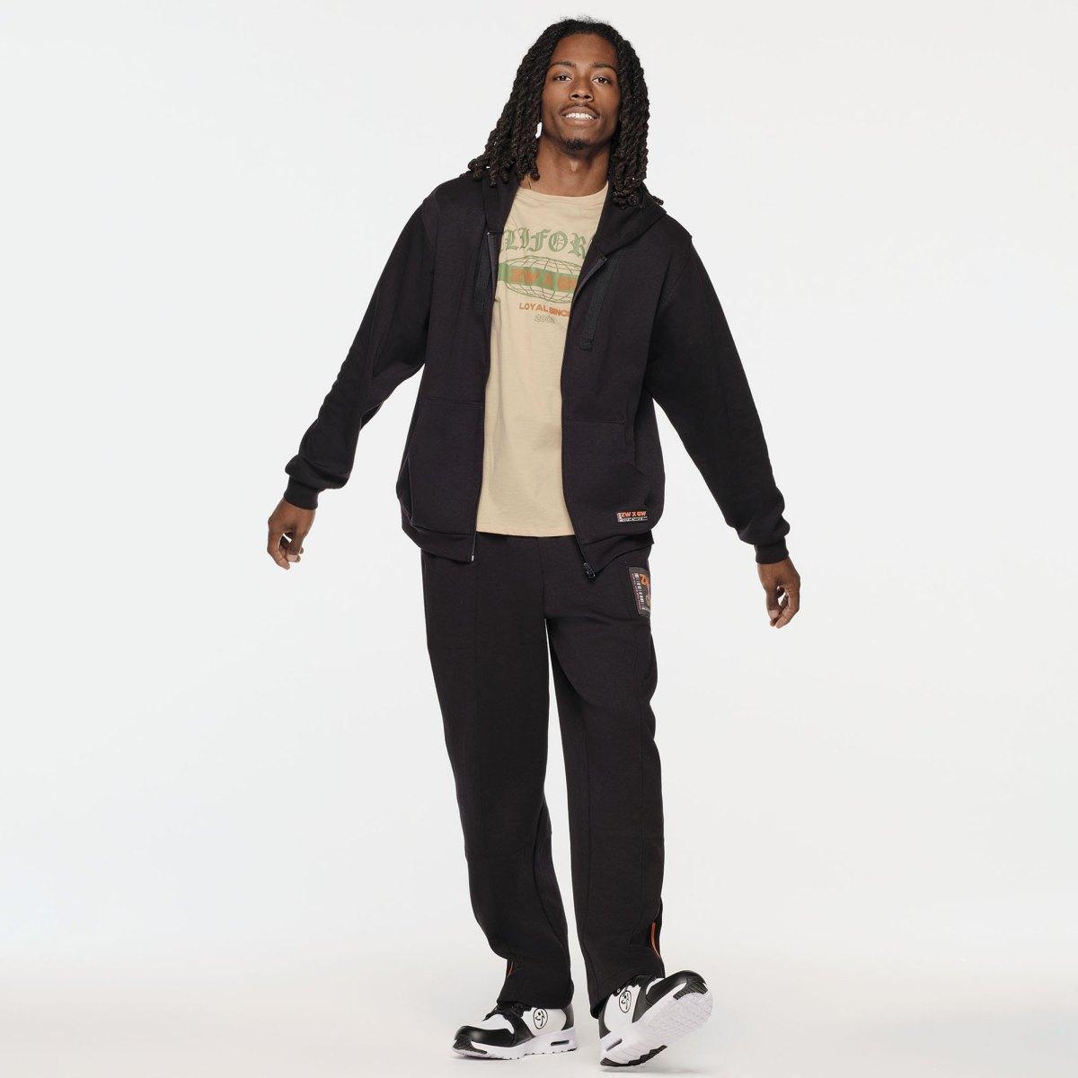 ZW X GW Zip Up Jacket With Oversized Hoodie