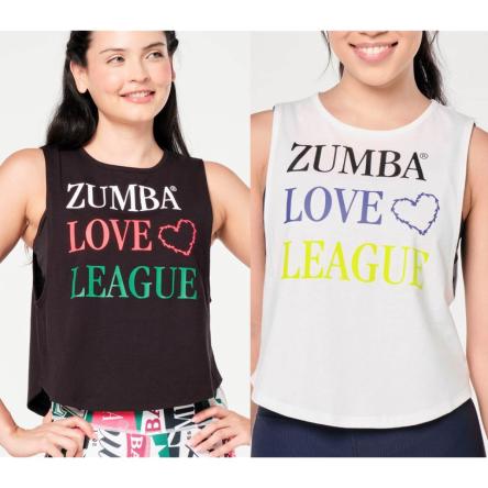 Zumba Prep Crop Muscle Tank