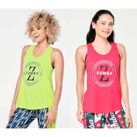 Zumba Prep Easy Racerback Tank