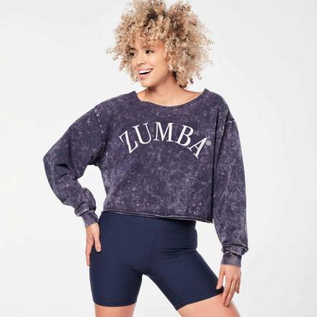 Zumba Prep Crop Sweatshirt