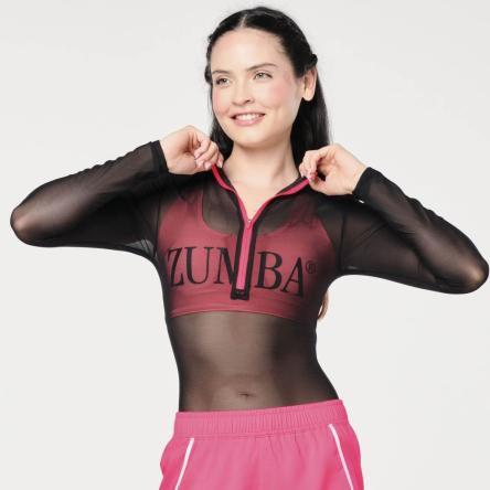 Zumba Prep Zip-Up Bodysuit