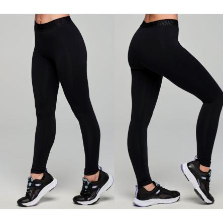 Strong ID Electric High Rise Ankle Leggings With Elastic Waistband