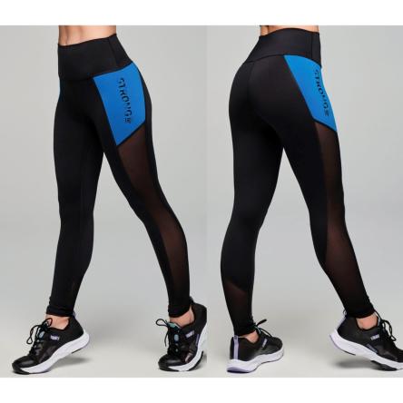 Strong ID Electric High Waisted Ankle Leggings With Inserts