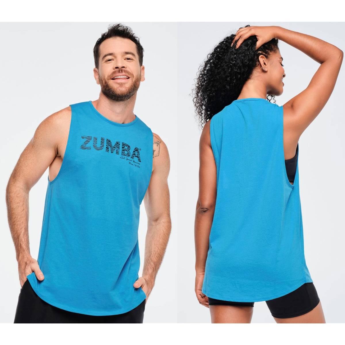 Funscape Round Hem Men's High Neck Tank