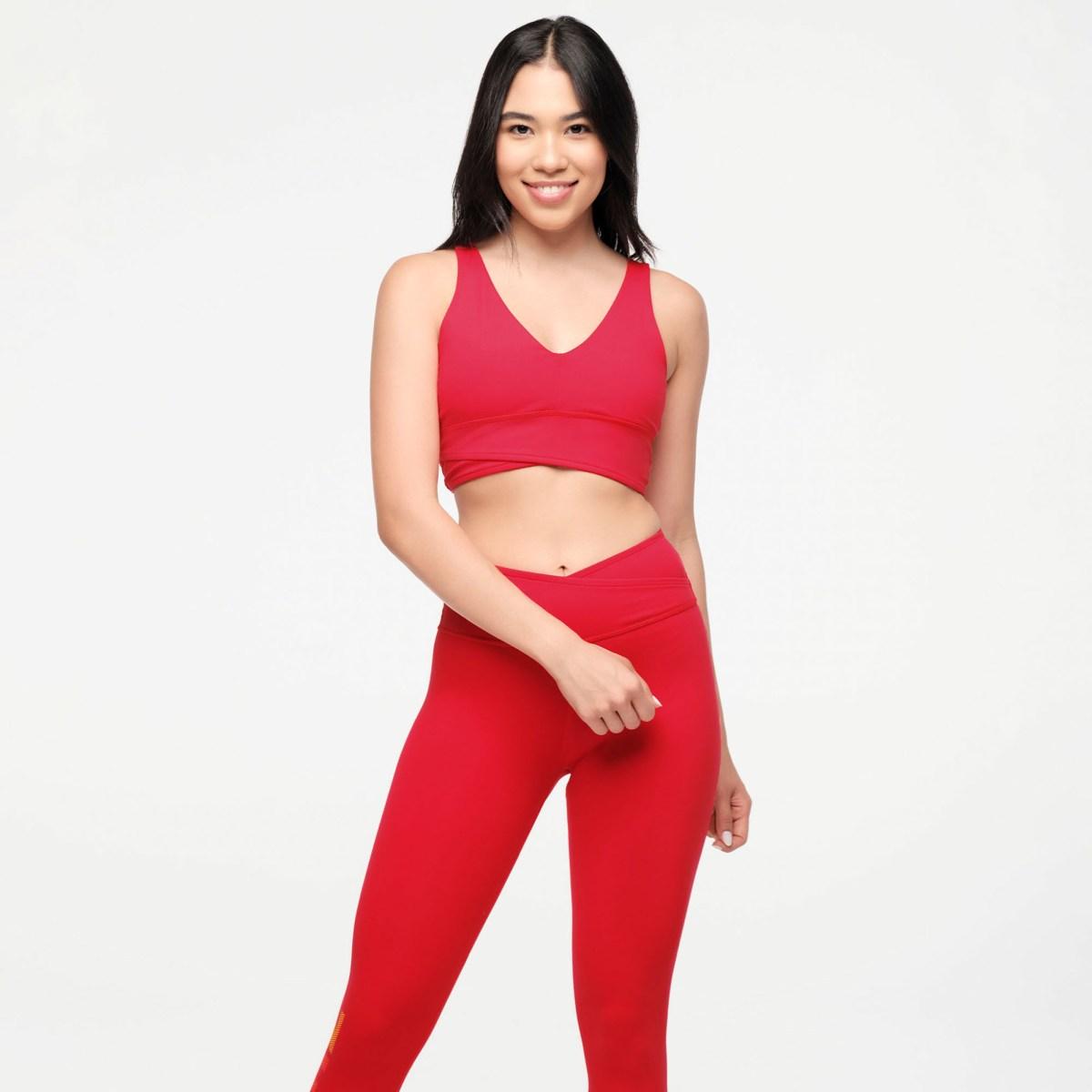 Zumba Explore Crossover Waistband Bra- Sea Me Stuntin'