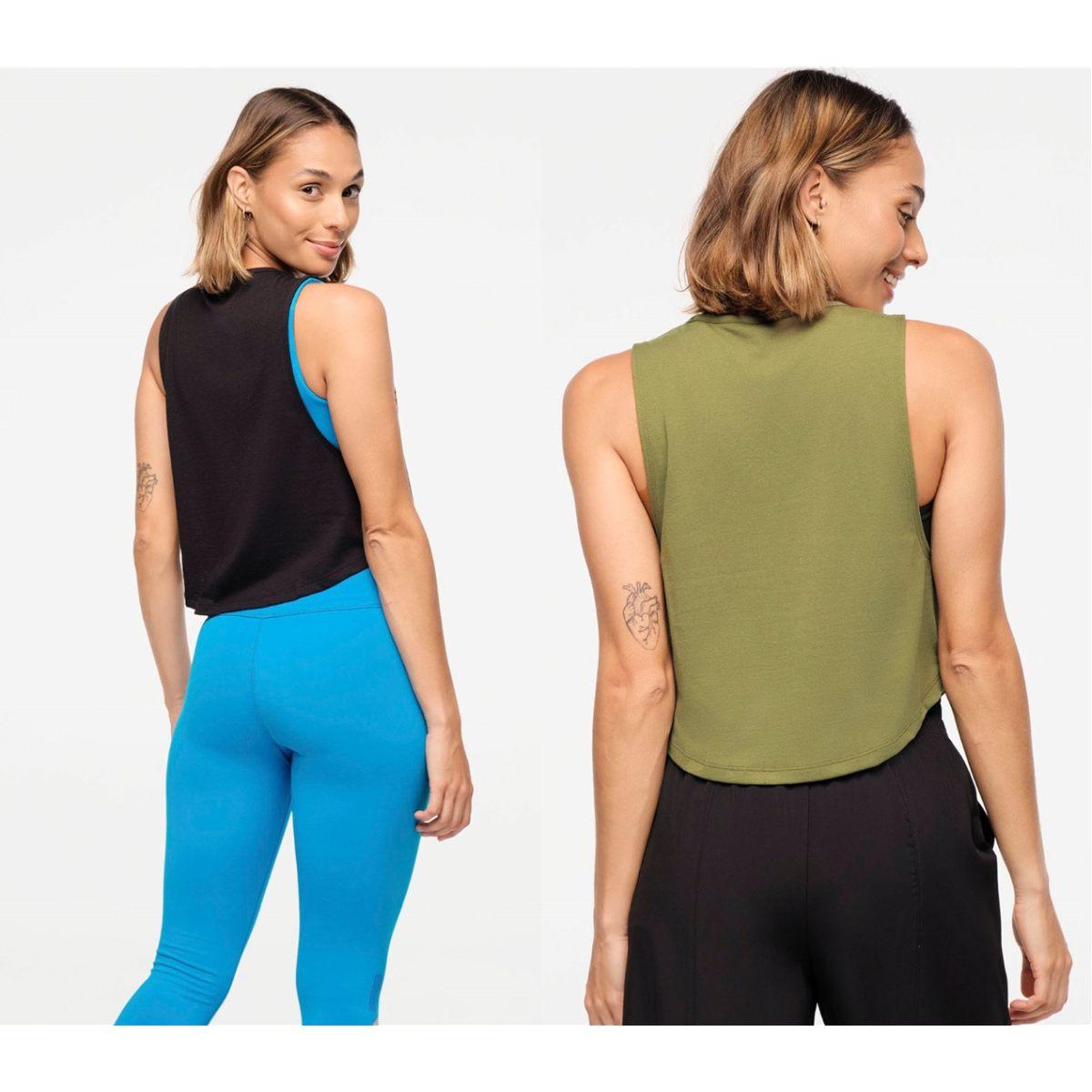 Zumba Explore Round Hem Muscle Tank