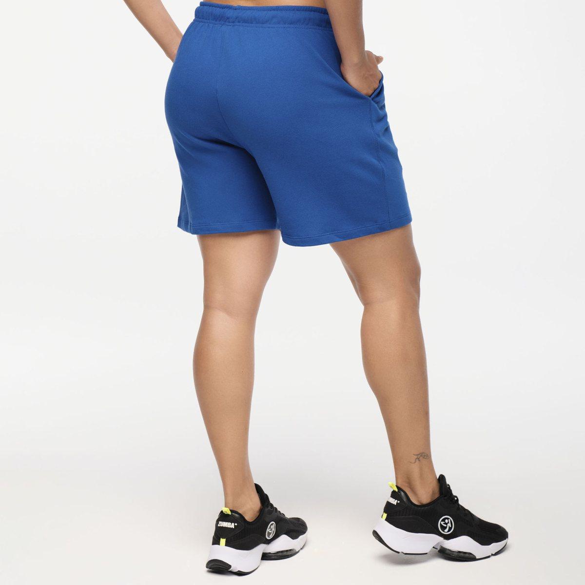 Zumba X Peanuts Men's Knit Short - Blue