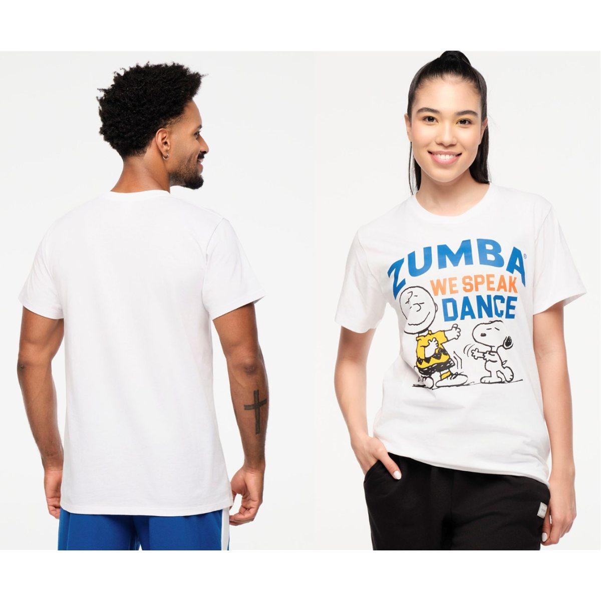 Zumba X Peanuts Crew Neck Tee - White