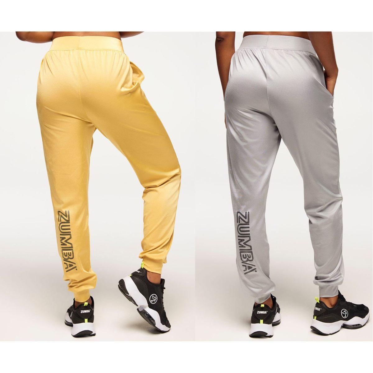 Zumba Runway Harem Crop Pants - Gold