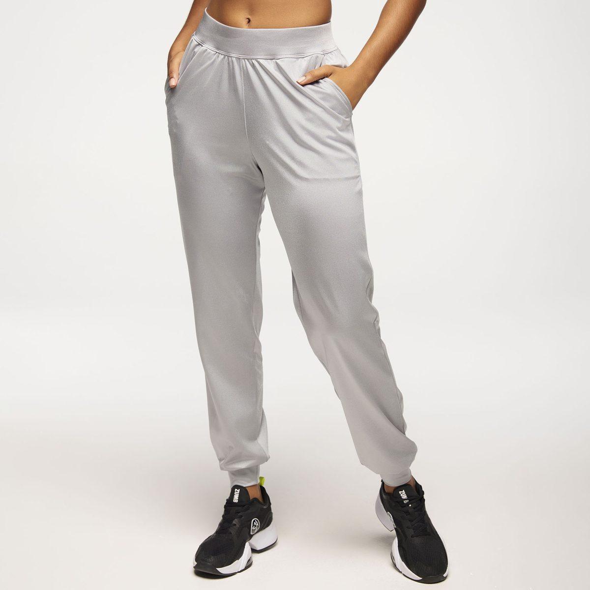 Zumba Runway Harem Crop Pants - Gold