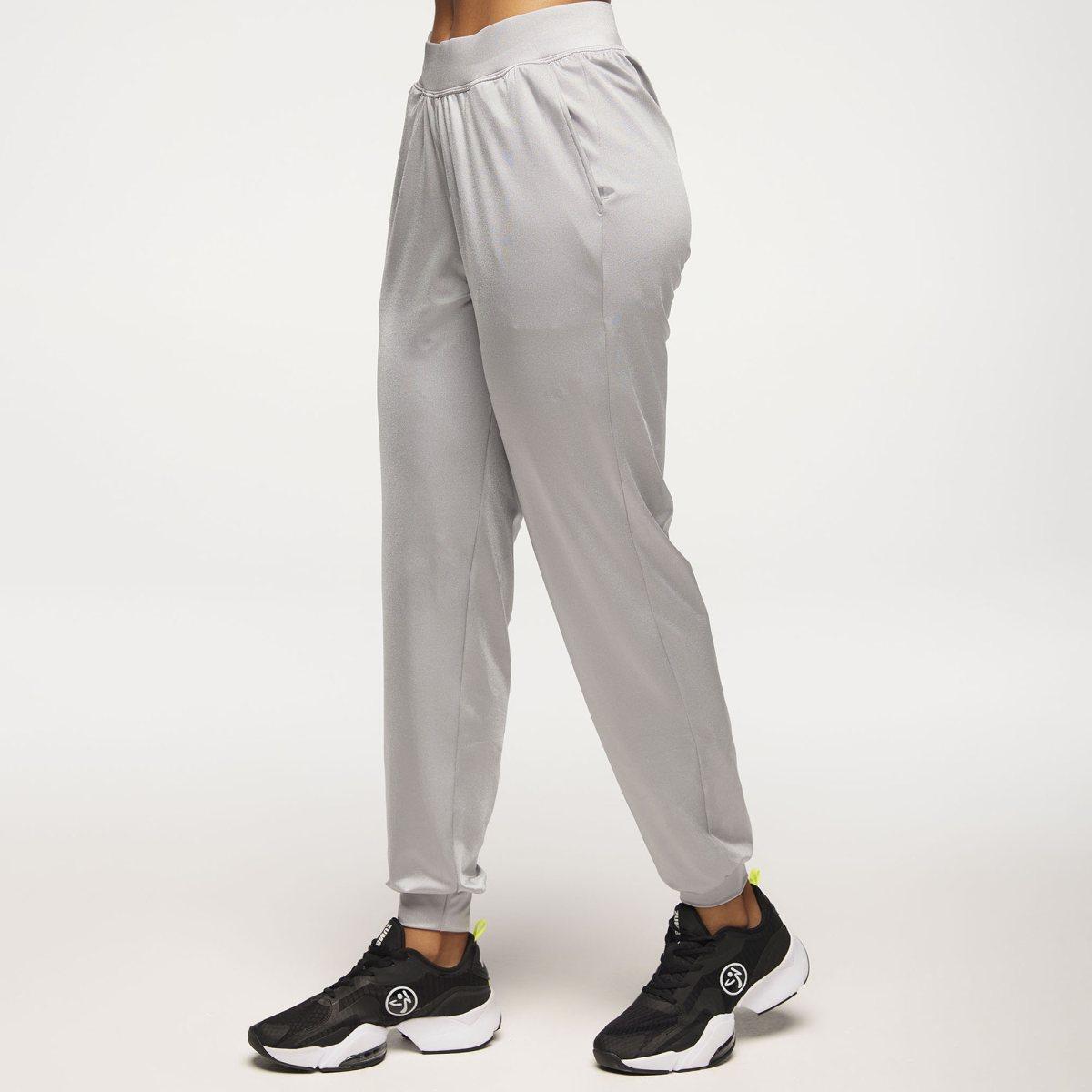 Zumba Runway Harem Crop Pants - Gold
