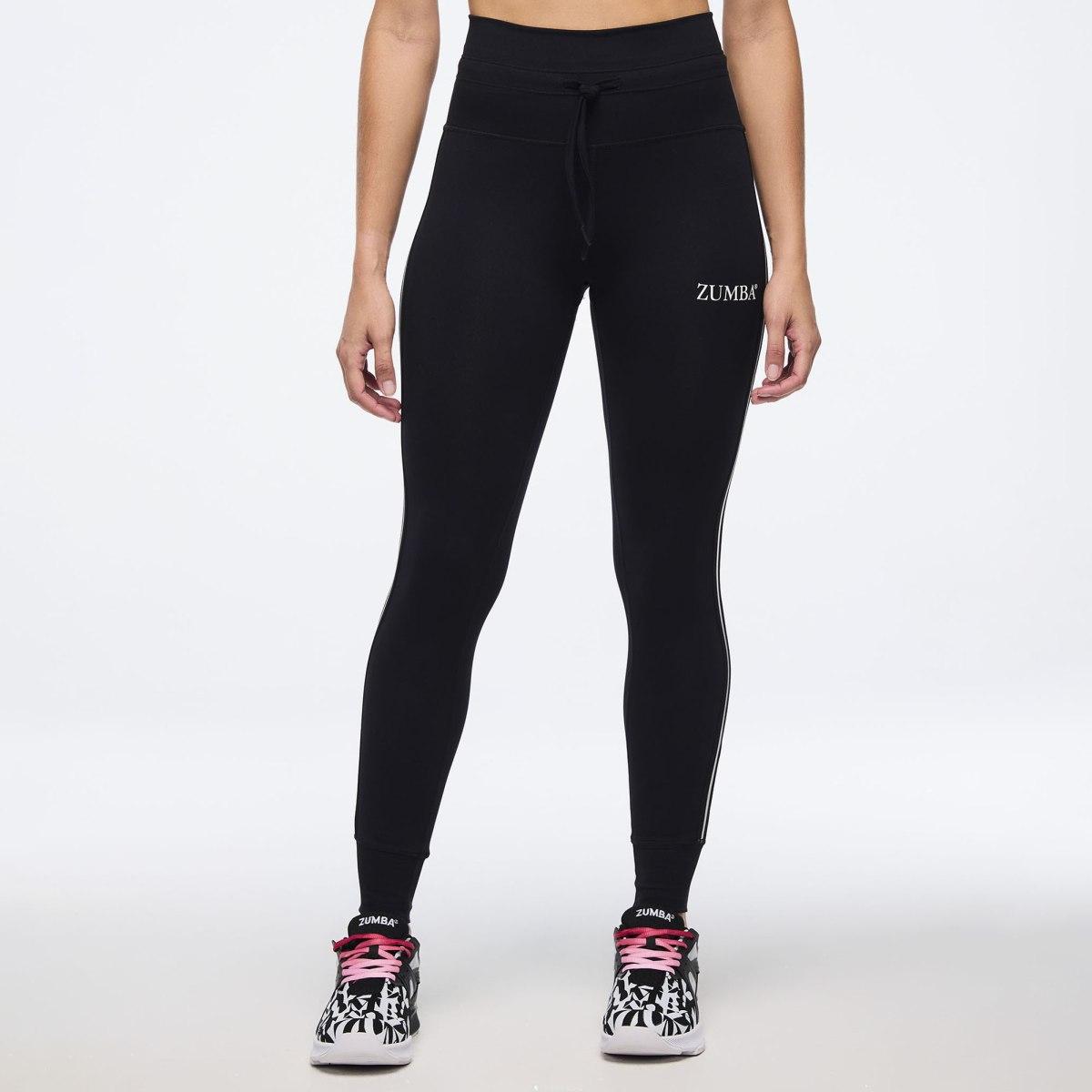 Zumba Prep High Waisted Jogger Leggings - Bold Black