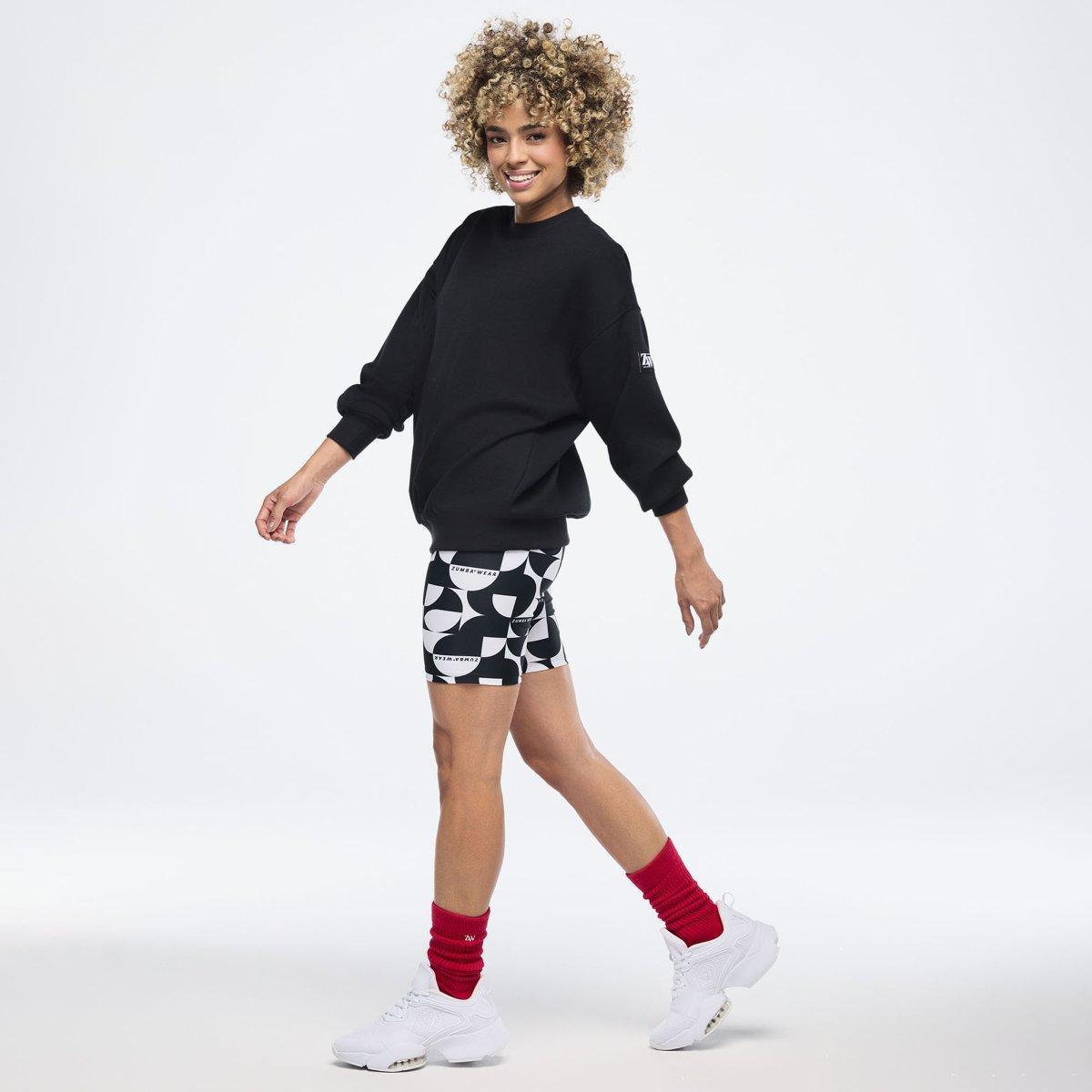 Zumba Haus High Waisted Bikers Shorts