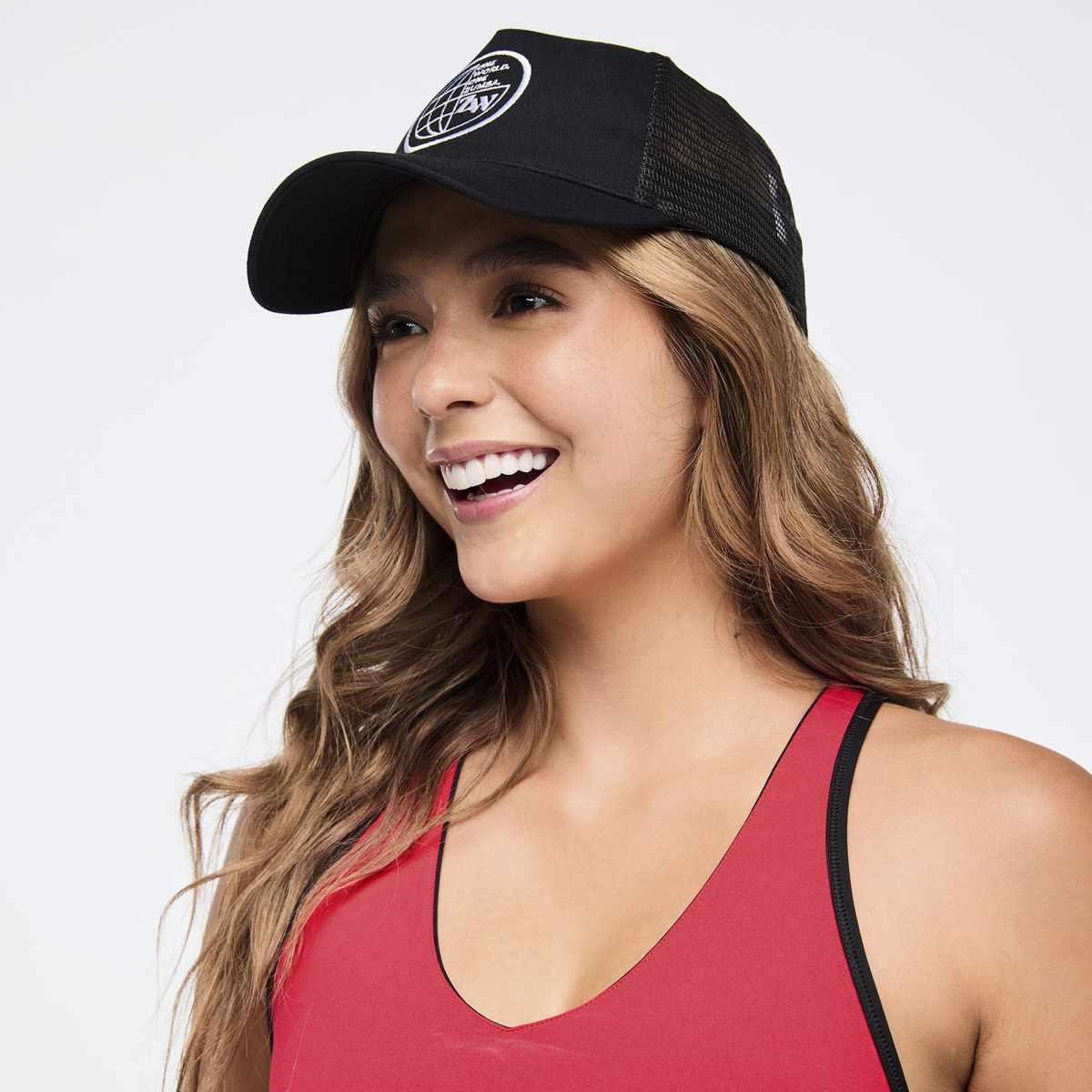Zumba Haus Curved Brim Mesh Cap