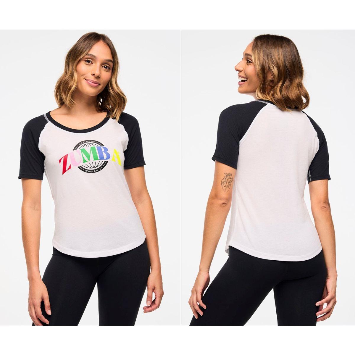 Zumba Haus Baseball Tee