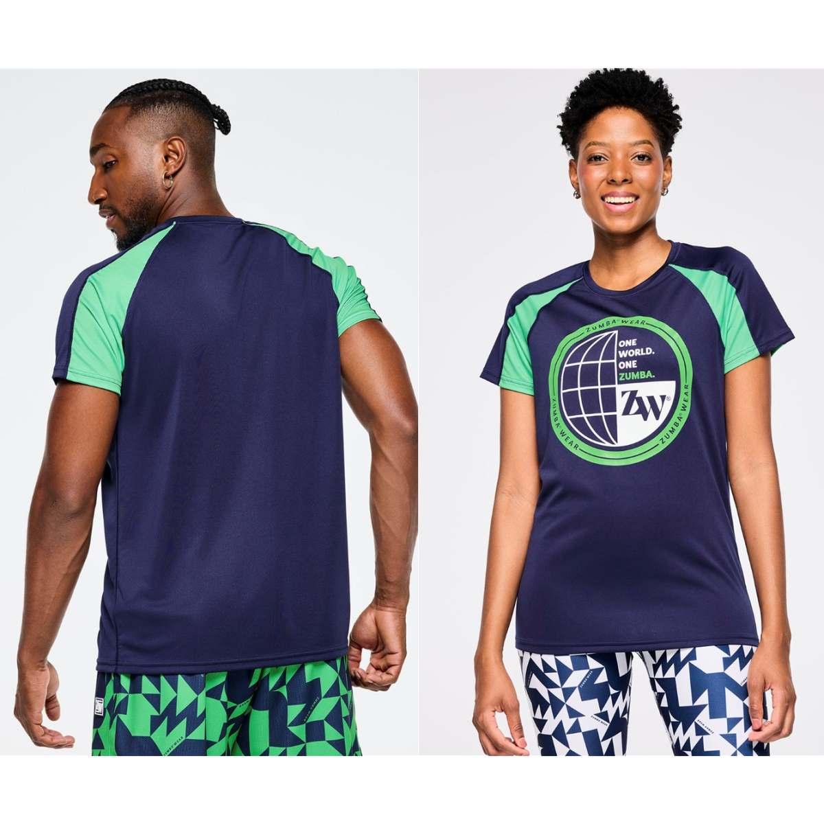 Zumba Out Loud Men's Raglan Crew Neck