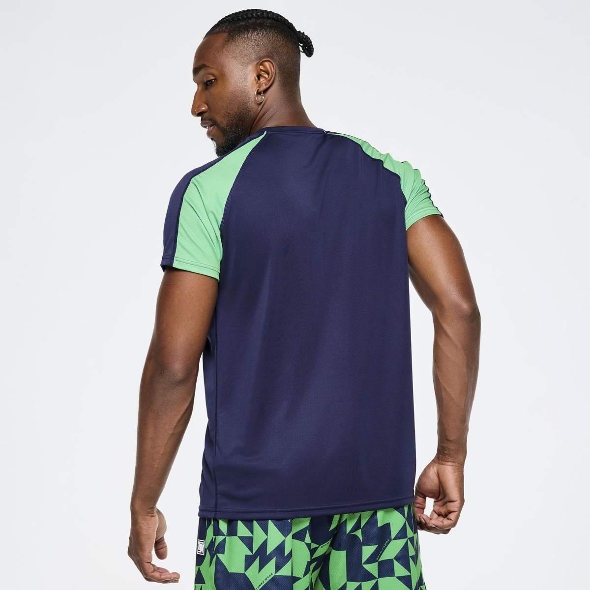 Zumba Out Loud Men's Raglan Crew Neck
