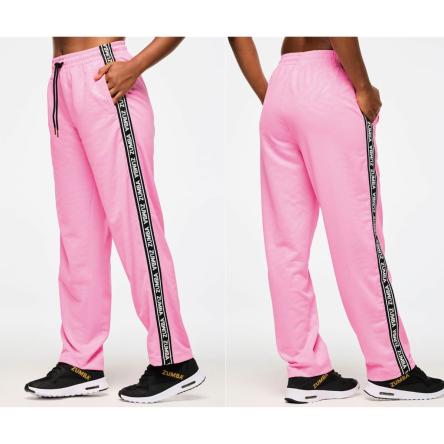 Victory Straight Leg Track Pants With Side Trim