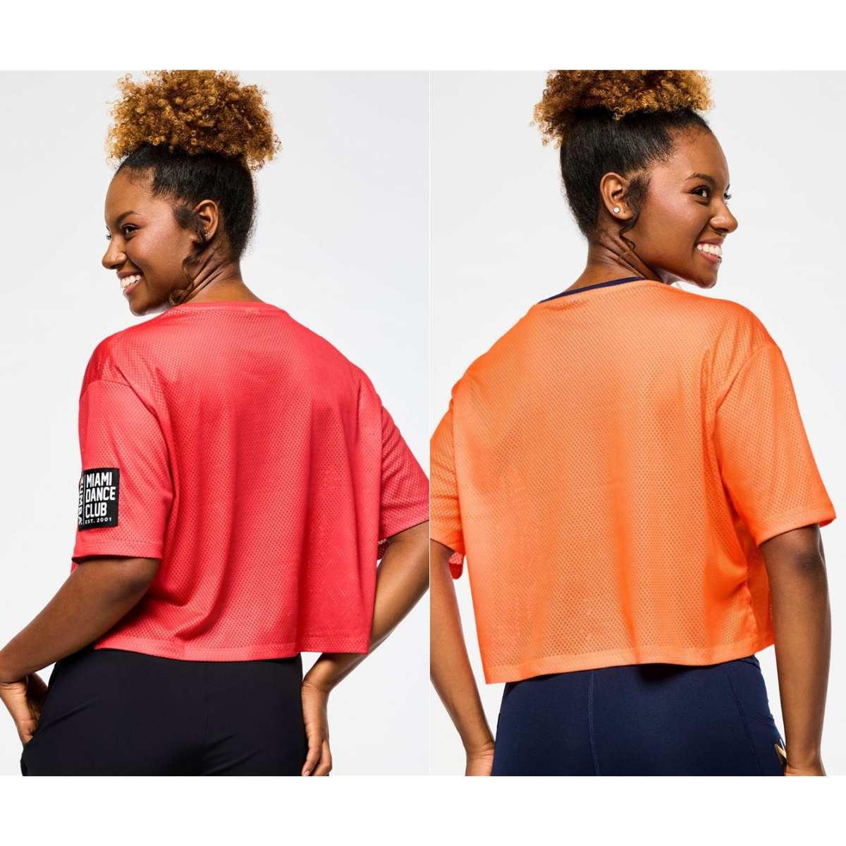 Victory Mesh Boxy Crop Top