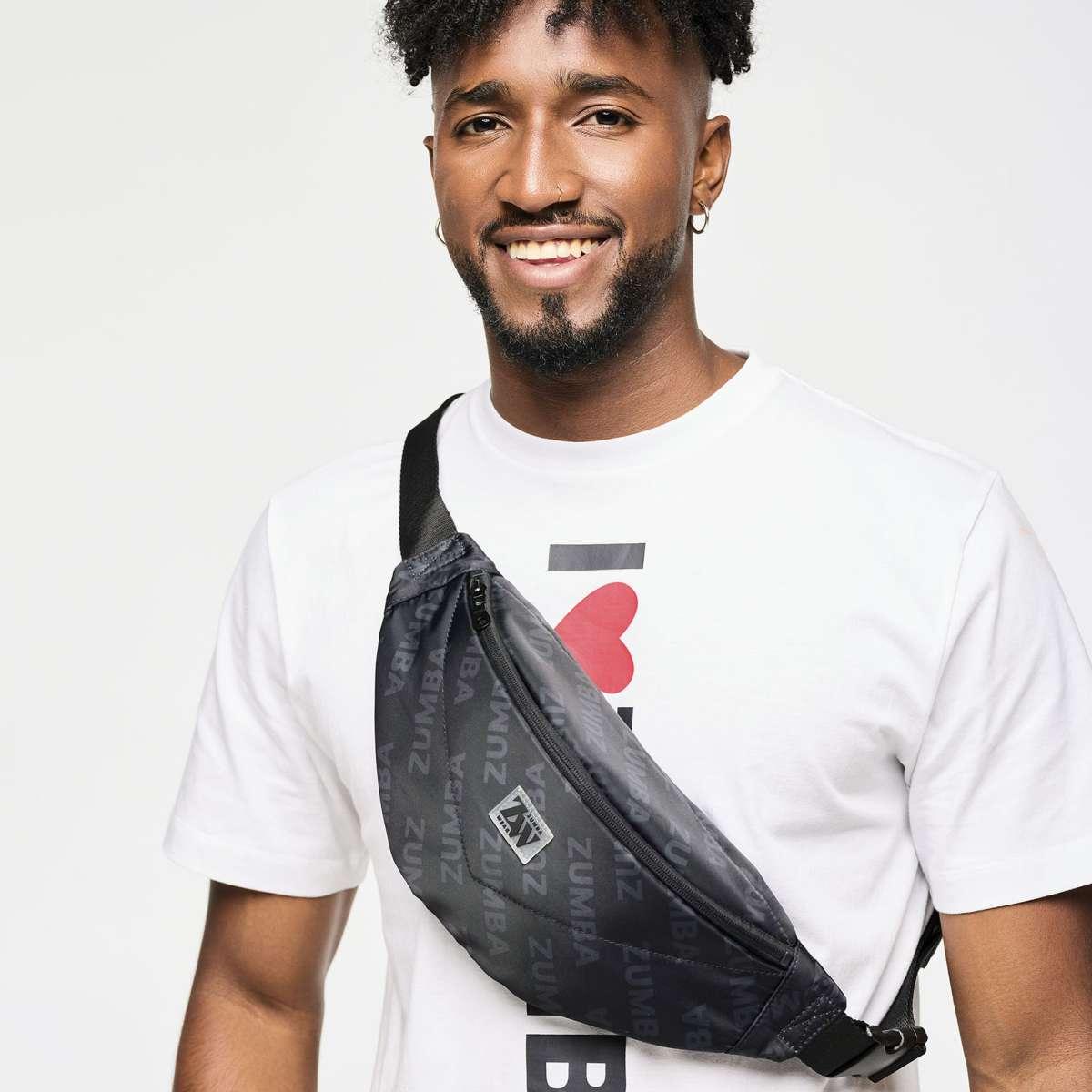 Zumba Core Crossbody Bag - Bold Black