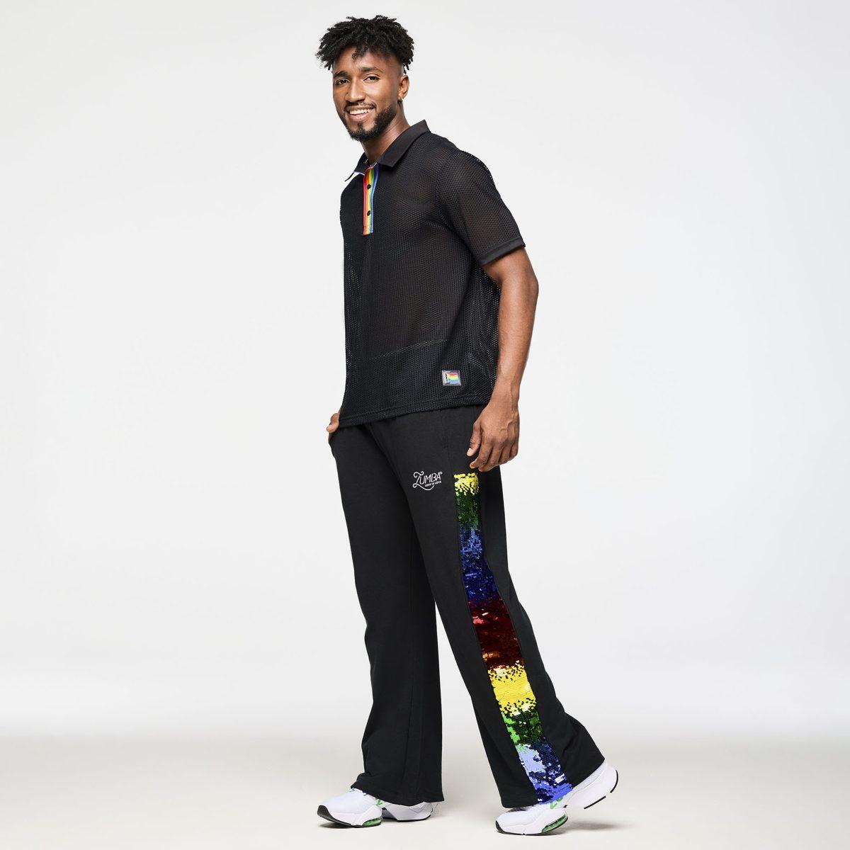 Zumba Oversized Mesh Polo