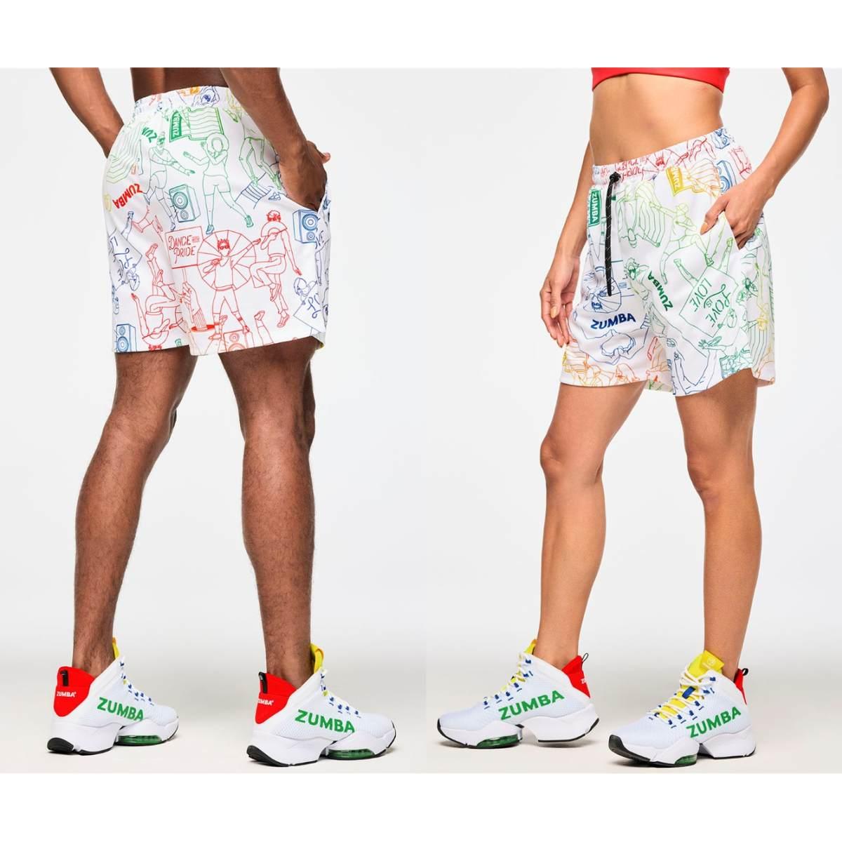Zumba Men's Mesh Shorts