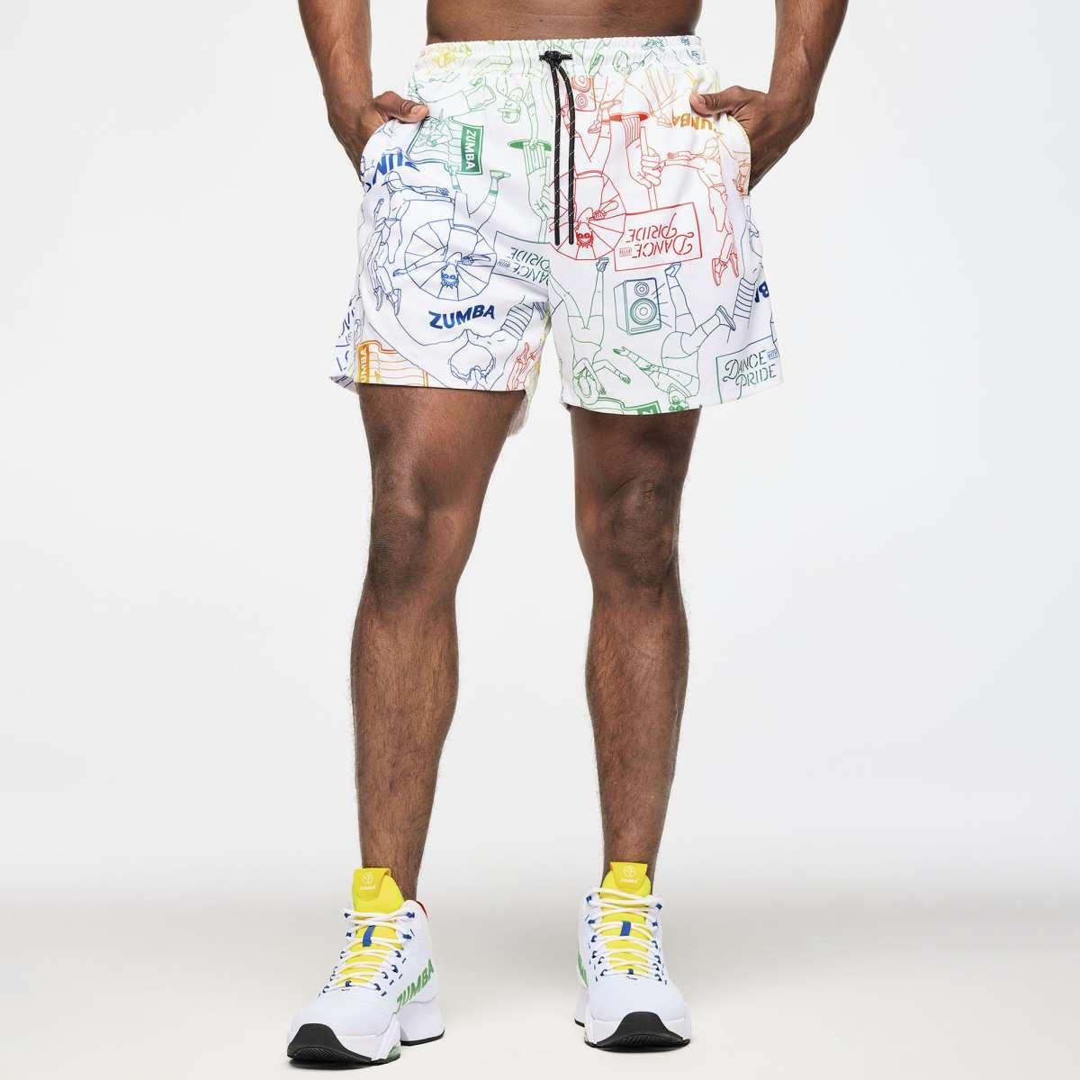Zumba Men's Mesh Shorts
