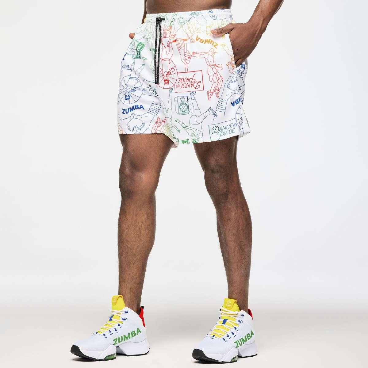 Zumba Men's Mesh Shorts