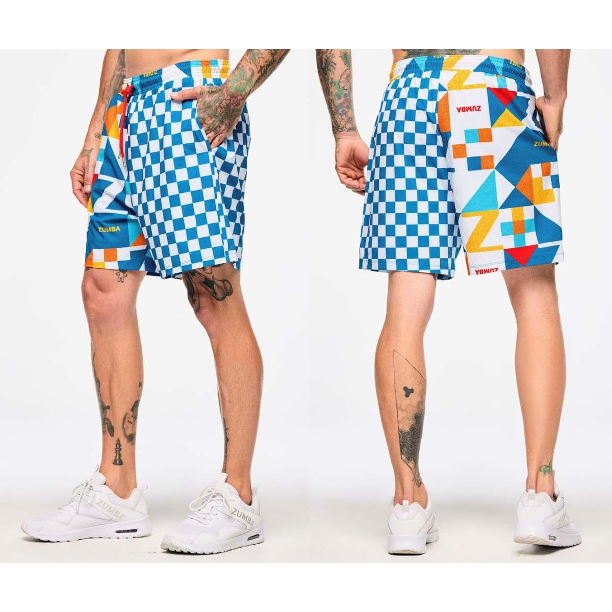 Zumba Rays Men's Woven Shorts